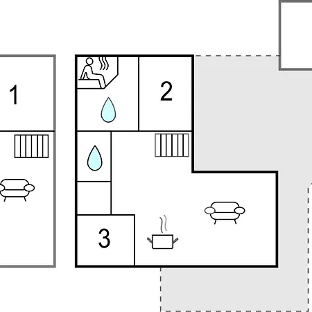 3 Bedroom Gorgeous In Сasa de vacaciones